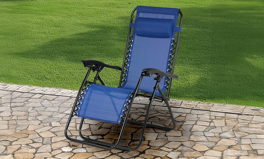 Image 8: Chaise longue d'extérieur