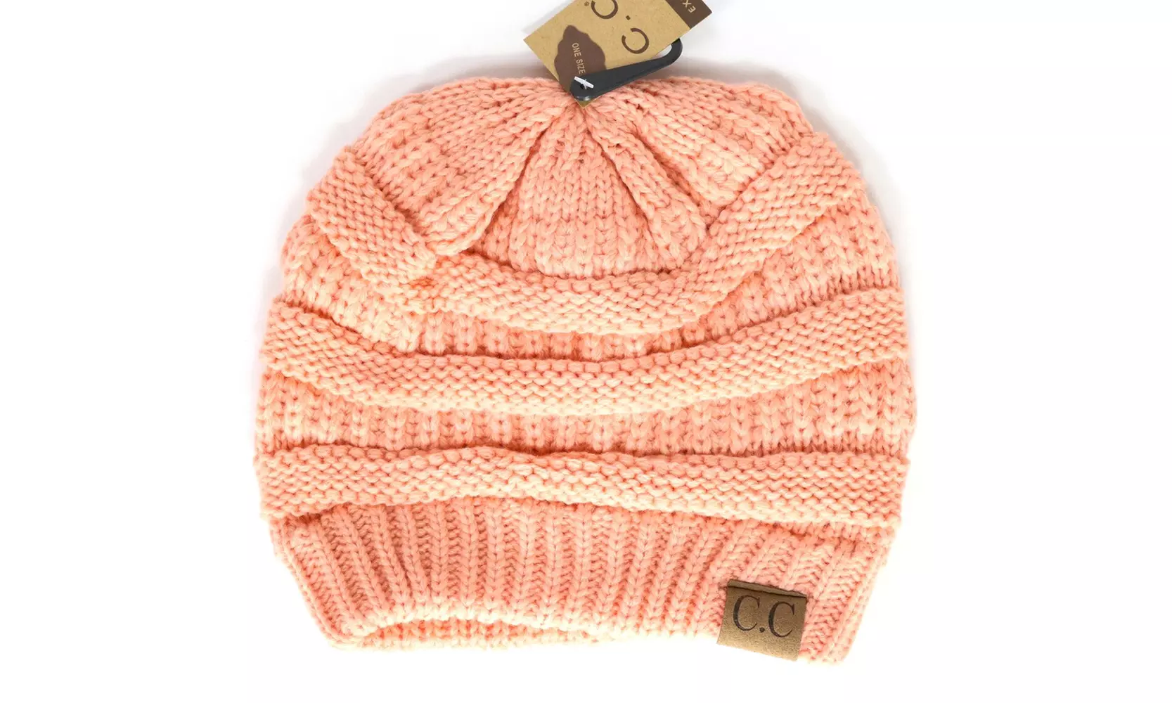 Cheveux Corp. Women's Solid Classic CC Beanie