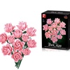 Image 4: Rose Building Blocks Set, 585 Pieces in Four Vibrant Colours