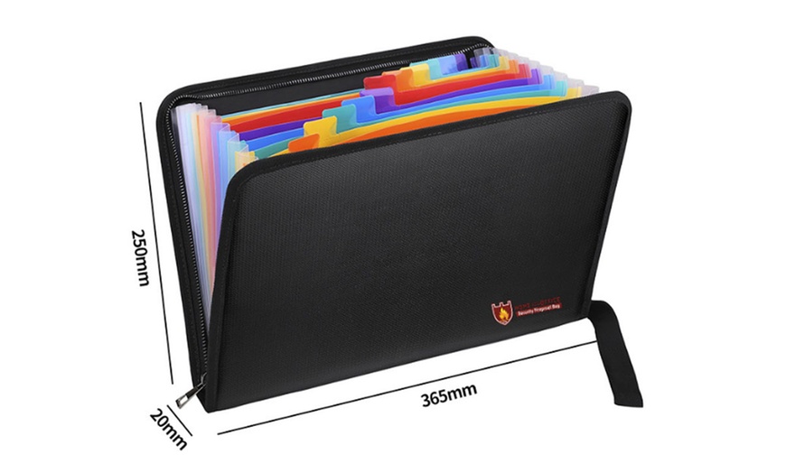 Image 3: One or Two Fireproof Document Bags