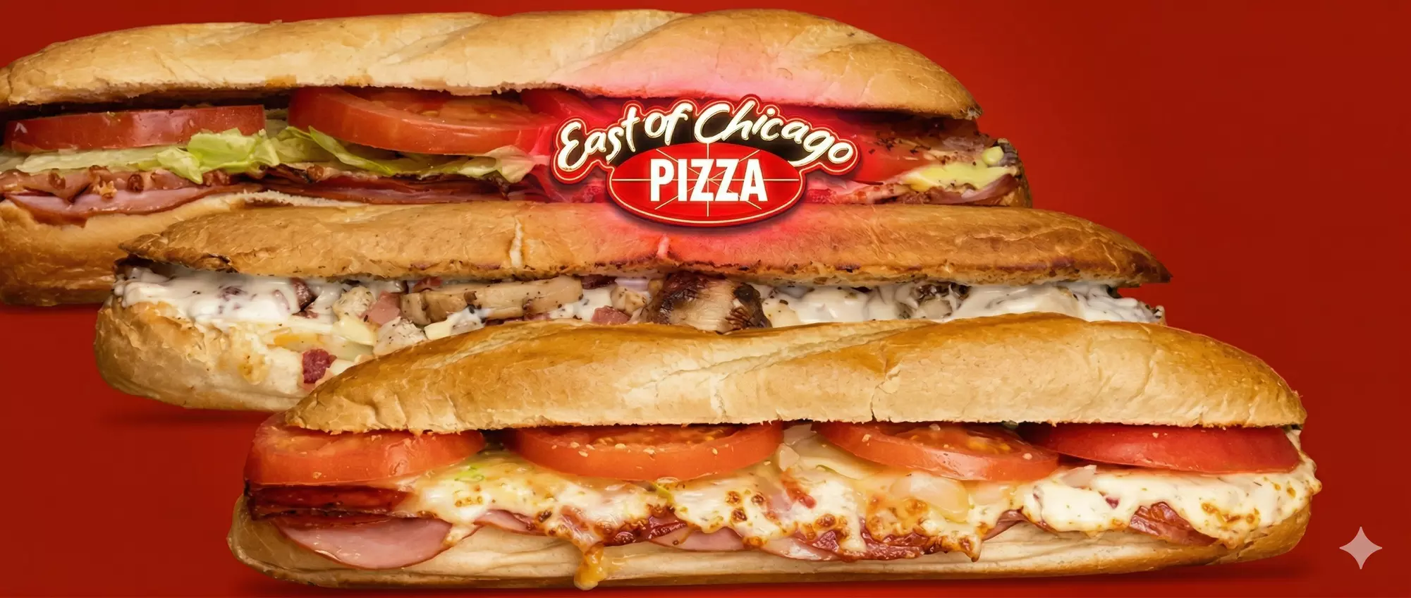2 Large Oven Baked Subs w/ Two 20 Oz Drinks, 2 Topping Pizzas & More