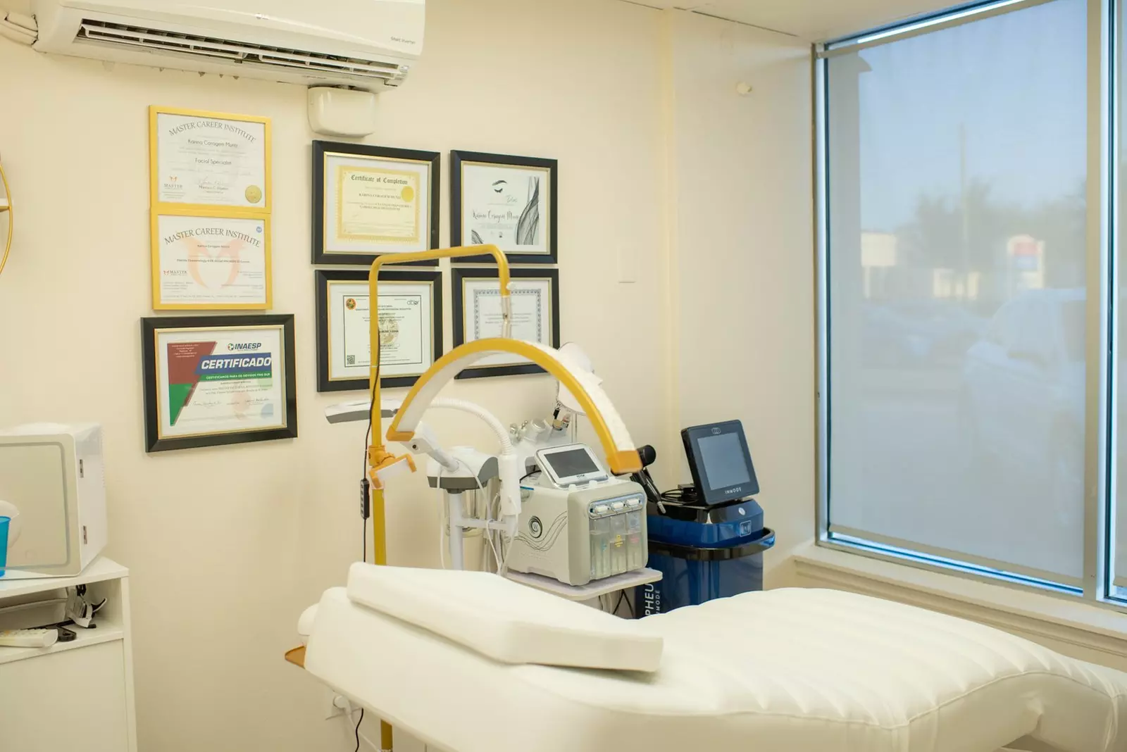 One Skin Cleansing Facial, Optional Brow Wax, Lash and Brow Tint