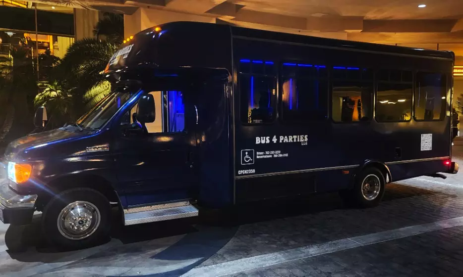 Celebrate in Style with a Private Party Bus Rental for up to 18 People