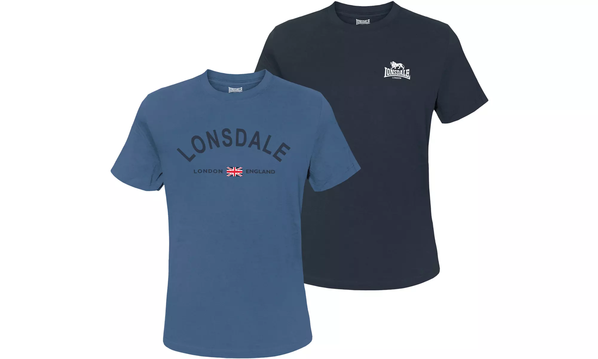 2 t-shirt da uomo Lonsdale