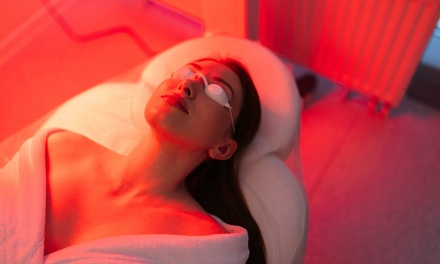 One 60 Minute Halo Salt Therapy with Red Light Therapy can Bring One Friend - Advanced DermaCare