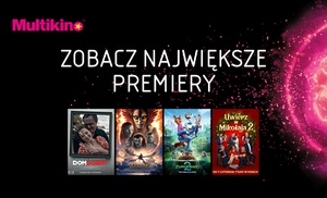 Bilety na dowolny film 2D/3D w kinach sieci Multikino