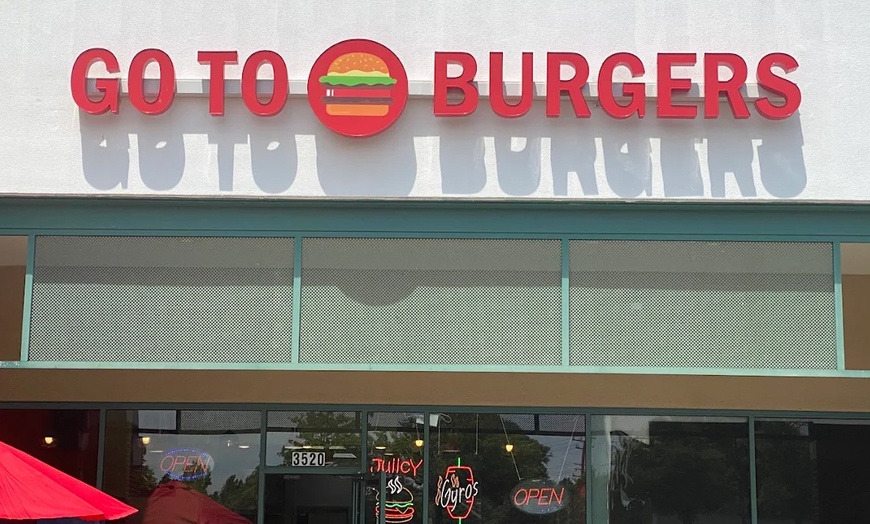 Image 8: Go To Burgers: Burgers and Fries
