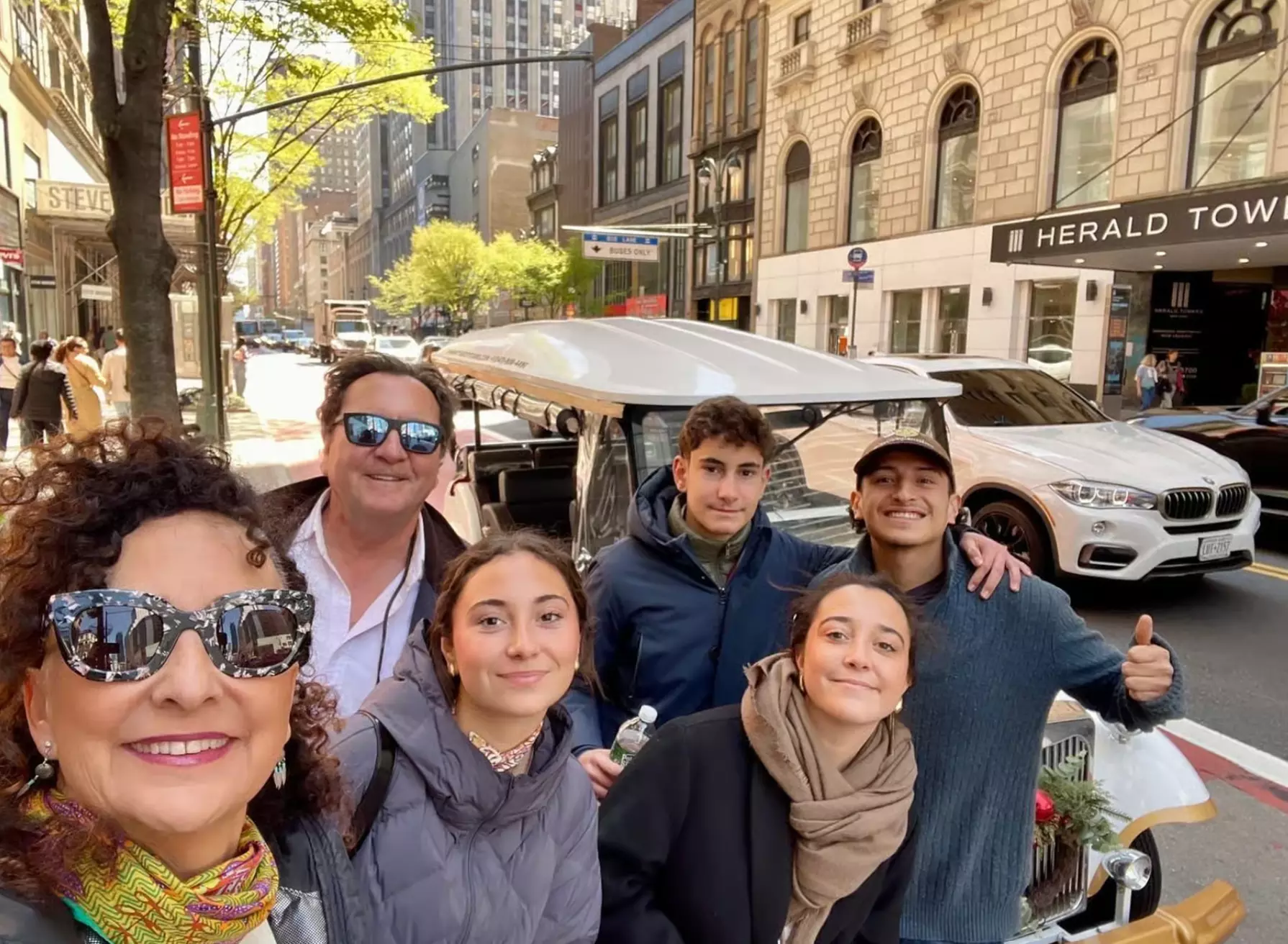 New York City Midtown & West Village Guided City Cart Tour