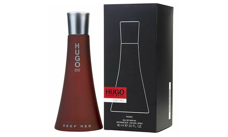 Image 3: Hugo Boss Women's Deep Red EDP 50ml or 90ml