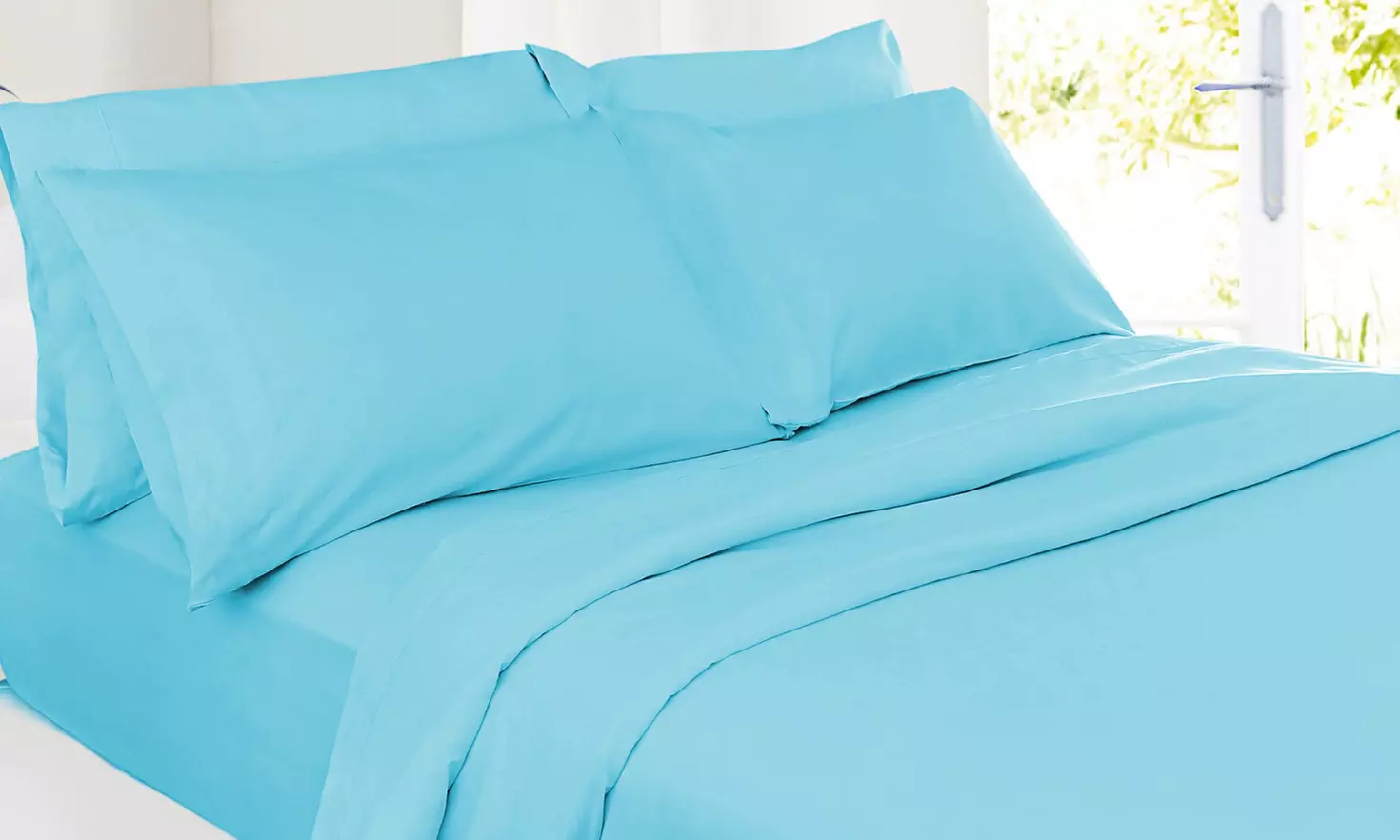 Nestl 7 Piece Split King Bed Sheet Set - Extra Deep Pocket Split King Sheet Set
