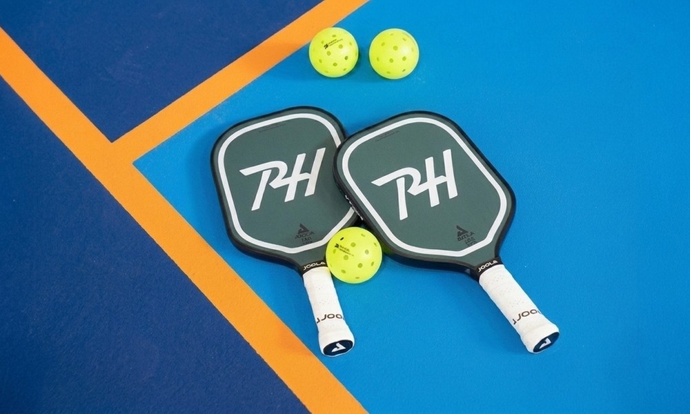 Indoor Pickleball Court Rental with Paddles for 4-12 People