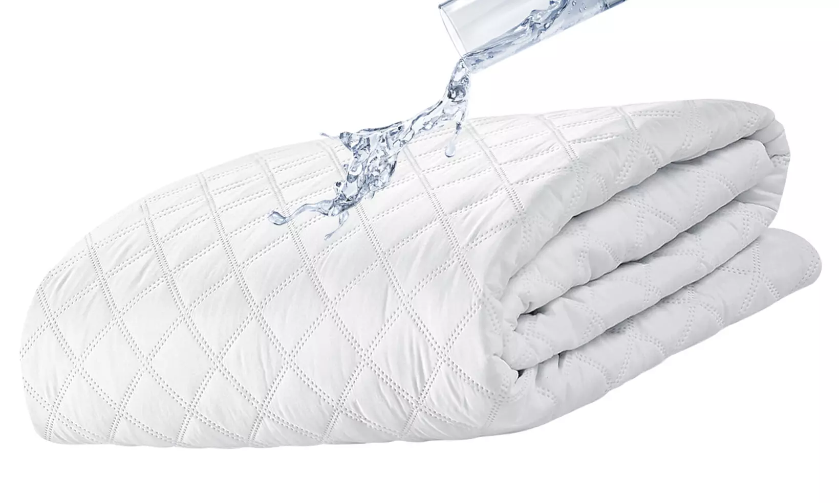 Protector de colchón acolchado, impermeable, hipoalergénico y lavable