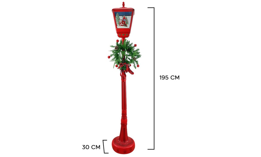 Image 3: Lampione rosso di Natale