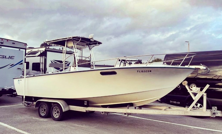 Image 3: 4, 6, or 8-Hours Luxury Boat Rental with Captain, Music & Floating Mat