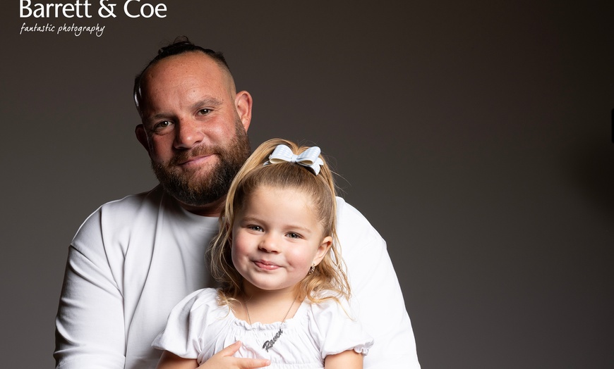 Image 4: Father & Kids Photoshoot I 8'' x 6'' Print I Barrett & Coe Studios