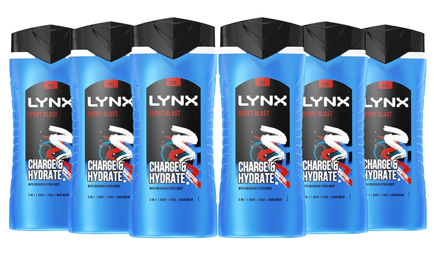 Image 26: Three- or Six-Pack of Lynx Shower Gel