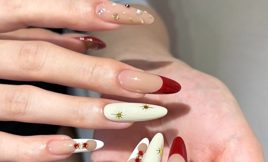 Image 4: Pamper Your Nails with French or Cat Eye Gel Manicure + Lash Service