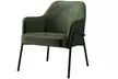 Fauteuil lounge "Russel" en tissu de Dossense, tissu et coloris au choix, livraison offerte - Second Medium
