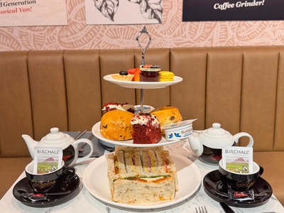 For Two: Traditional Afternoon Tea - Café Barbera Edinburgh