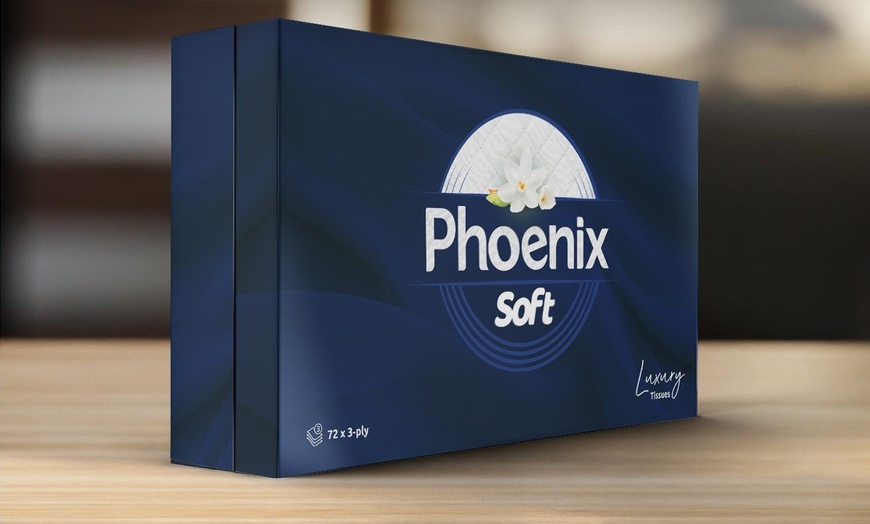 Image 7: 3, 10 or 24 Pack Phoenix Soft Luxury Tissues