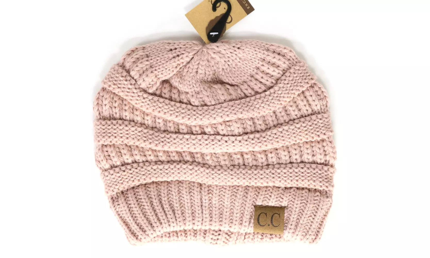 Cheveux Corp. Women's Solid Classic CC Beanie