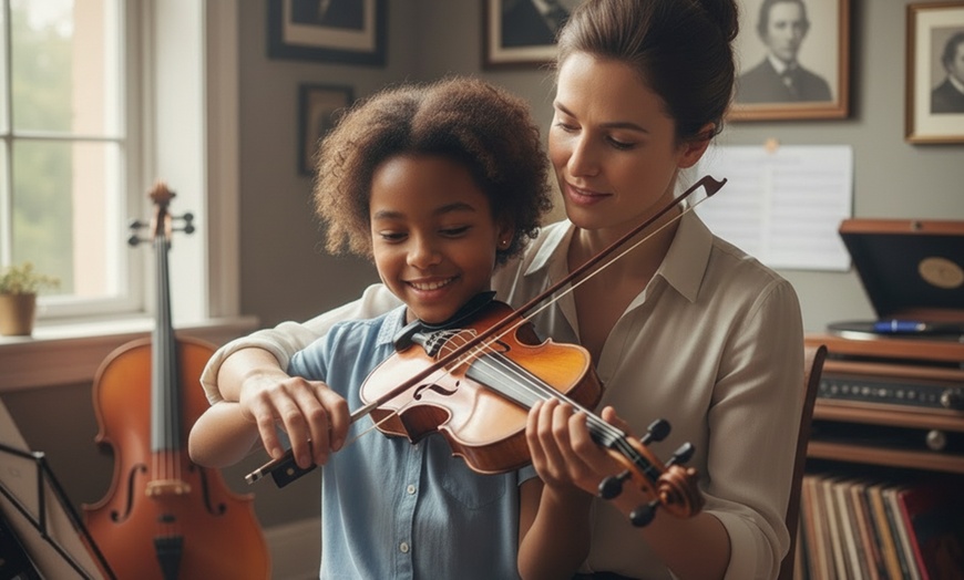 Image 4: Learn Music with 30-Min Lessons in Piano, Guitar, Violin & Vocals