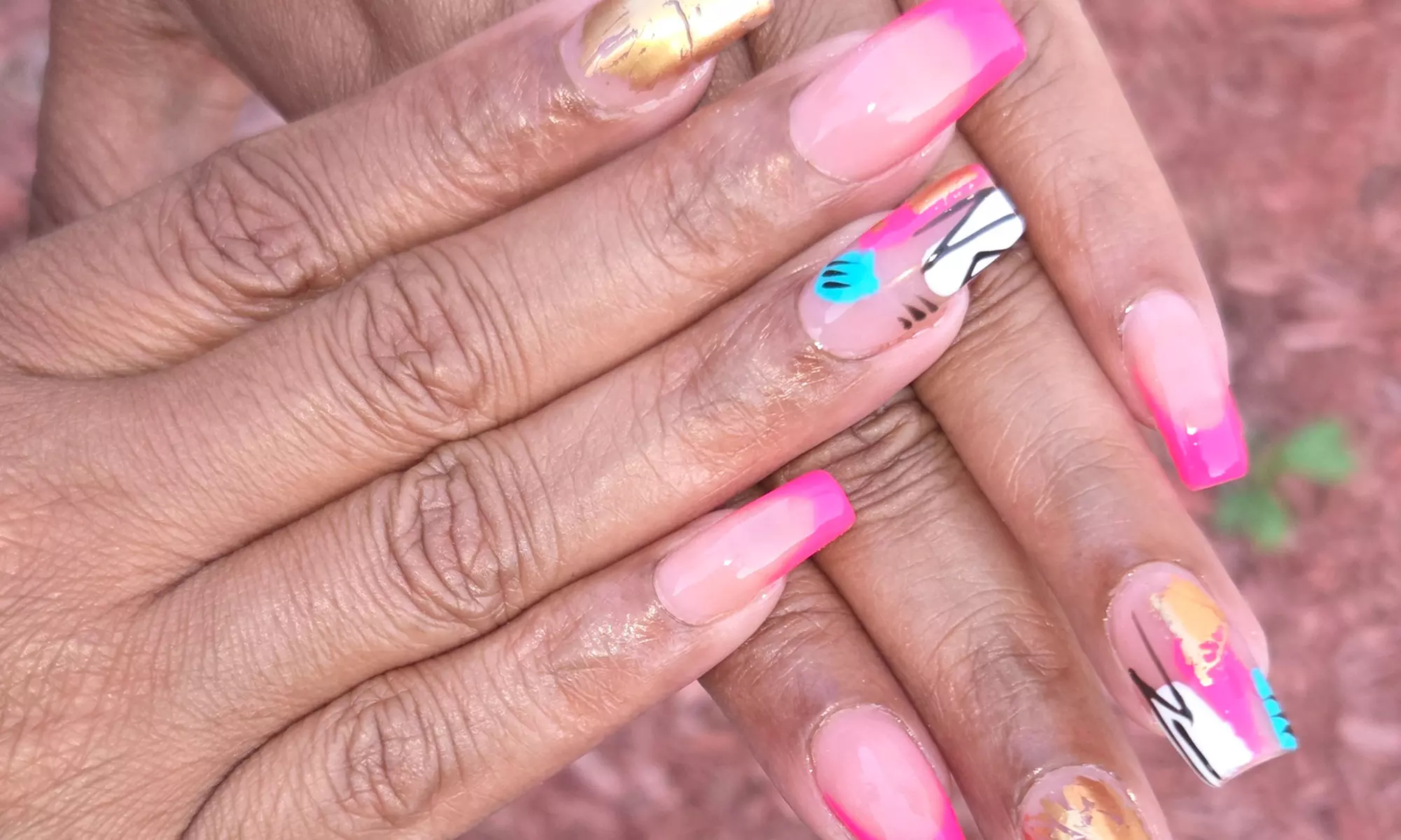 Basic / Deluxe Acrylic Full Set / Fill-In + Nail Designs / the Works @ Luxe Nails By Mrs LaLa LLC: Upto 37% Off - Second Medium