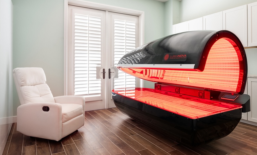 Image 1: Recharge & Rejuvenate with Red Light Therapy & Infrared Sauna sessions