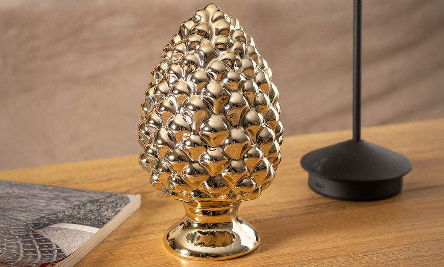 Image 3: Set di 3 pigne siciliane da decorazione