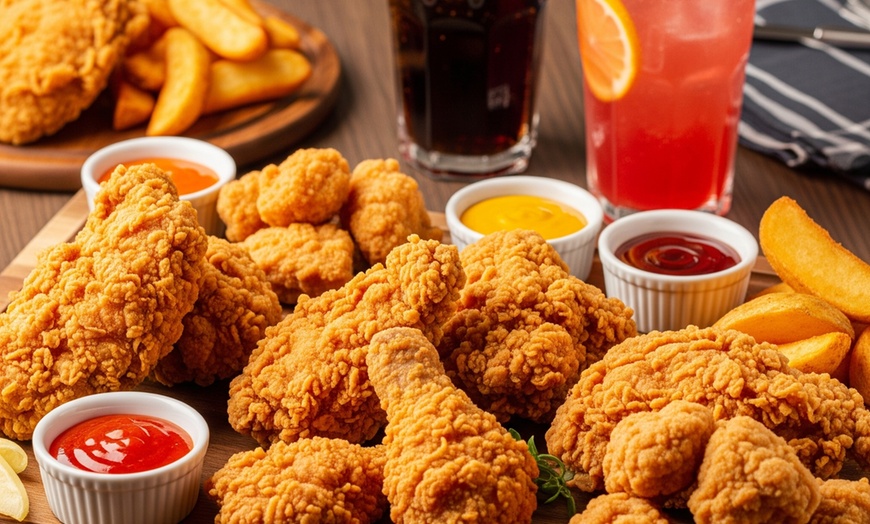 Image 3: Premium Fried Chicken Bucket oder Bundle für 1 - 4 Personen