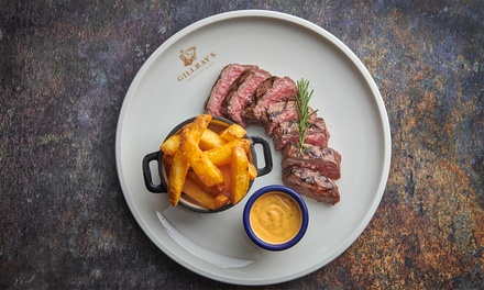 Fillet Steak Meal With Wine For 2 Persons (Mon-Thu) - Gillrays Steakhouse and Bar, London Marriott County Hall