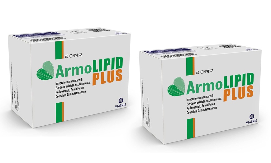 Image 1: Fino a 120 compresse di ArmoLIPID Plus Integratore al Riso Rosso