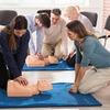 Image 1: CPR First Aid and BLS Training with AED Certification Options