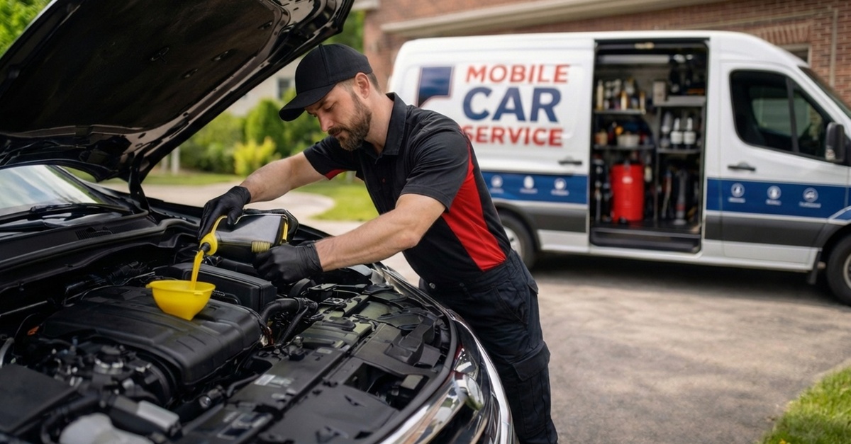 Mobile Engine Oil Service & Health Check At Your Doorstep Mobile Engine Oil Service & Health Check At Your Doorstep