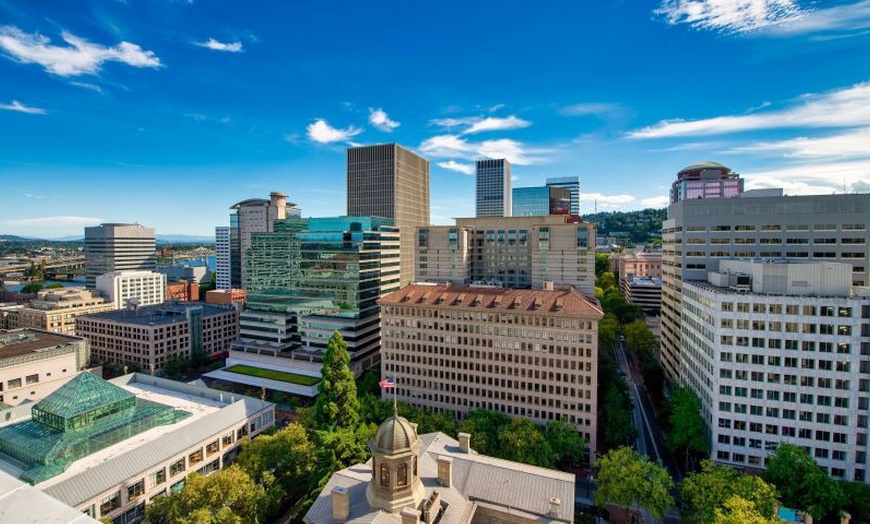 Image 1:  Explore Portland with a Self-Guided Scavenger Hunt Tour for 6 People 
