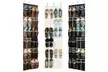 1-2 Pack 24 Wide Pockets Over the Door Shoe Organizer Hanging Shoe Holder - Second Medium