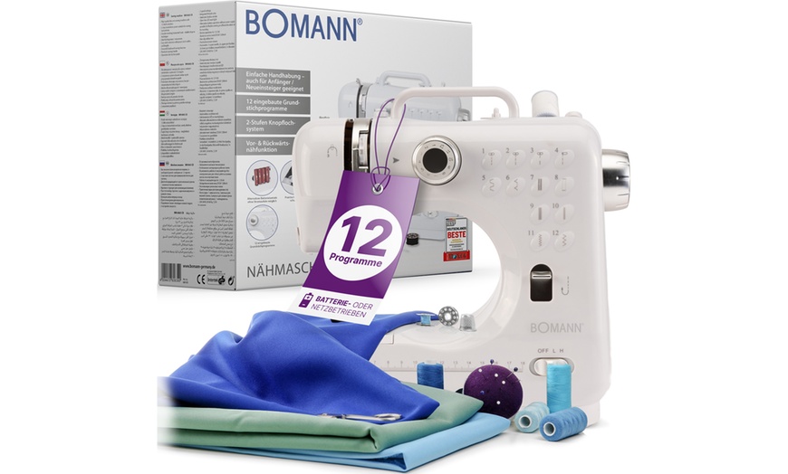 Image 9: Máquina de coser con 12 puntos de Bomann
