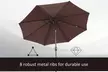 Outsunny Solar LED Tilt Parasol Umbrella - Image 4