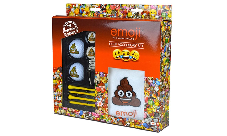 Image 6: Emoji Poop Golf Set 