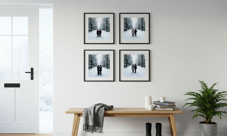 Image 4: Style your Space: Peel & Stick Framed Photo Tiles from Printerprix