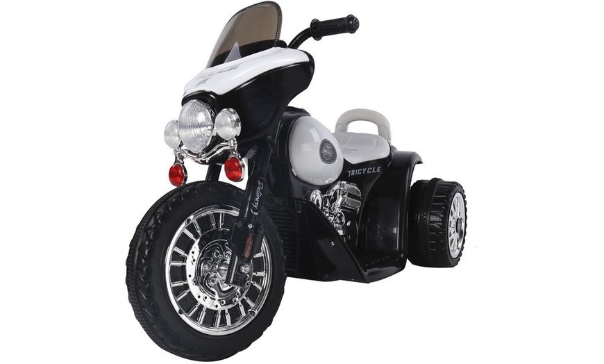 Image 4: HomCom Ride-On Motorcycle Toy