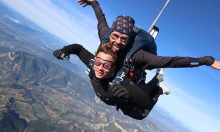 Saut en parachute en tandem pour 1 personne - Alpes Aviation Parachutisme
