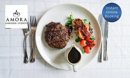 For Two People: 3 course Modern Australian experience with wine or beer for 2 people - Croft Restaurant