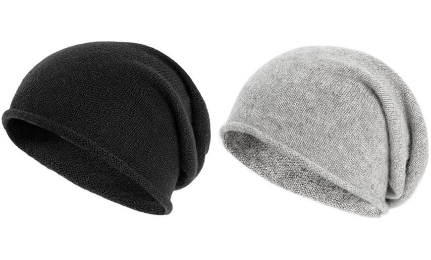 Image 13: Gorro de cachemir en diferentes colores
