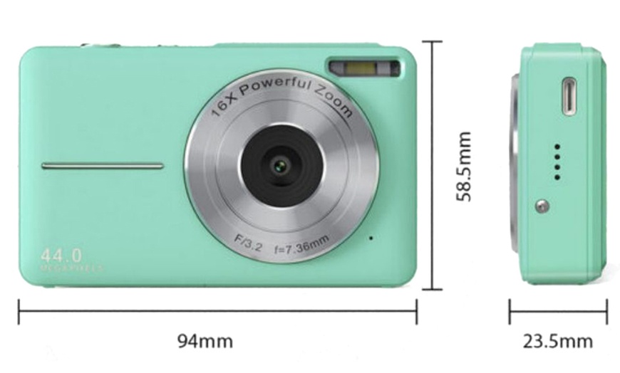 Image 11: Mini Beauty Selfie Camera with 32GB Memory Card