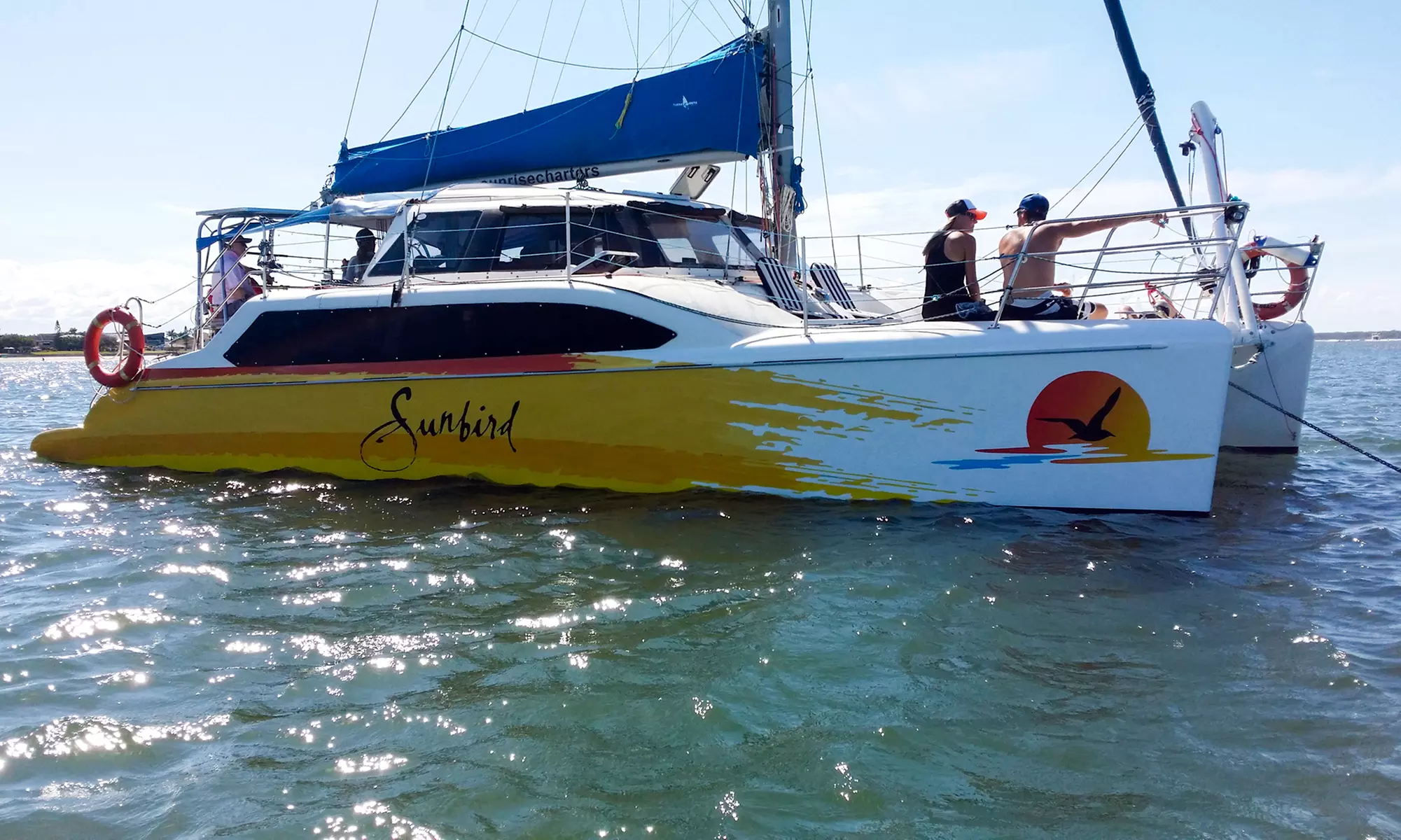 Four-Hour Catamaran Cruise with Lunch for Up to 20 People