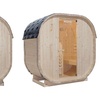Image 2: Home Deluxe Outdoor Sauna „Cube“ M oder L