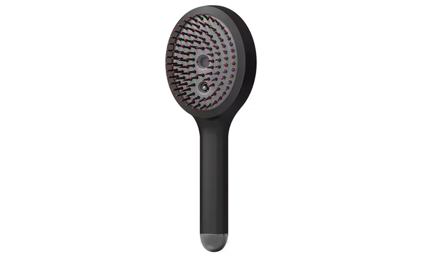 Image 4: Rechargeable Electric Scalp Massage Comb with Red Light Therapy 