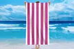 Single Jersey Striped Summer Beach or Bath Towel - Second Medium