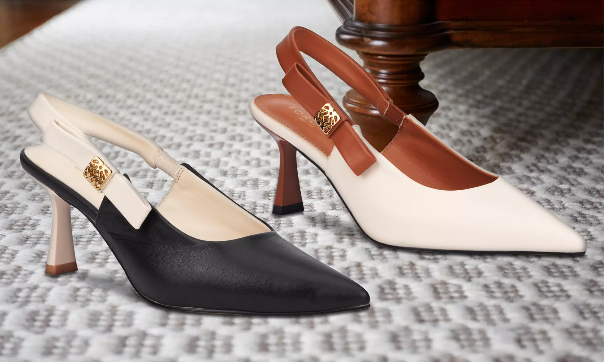 Torgeis Women's Inessa Slingback Heels